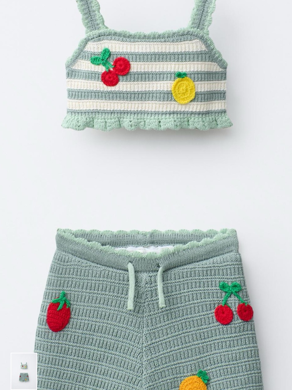 ZARA Crochet Set 4Y